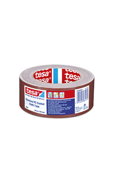 Tesa Bandă adezivă pentru reparații, maro, 25m x 50mm, - 4688