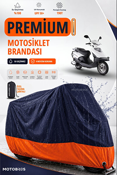 Motobros Motorcycle Honda Spacy Luxury Premium Parachute Fabric Canvas Waterp...