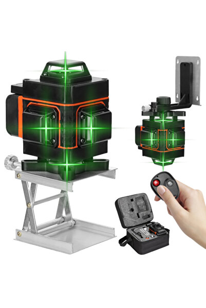 PROCART Nivelă laser 4D, 16 linii, precizie la 360 de grade, funcție de auton...