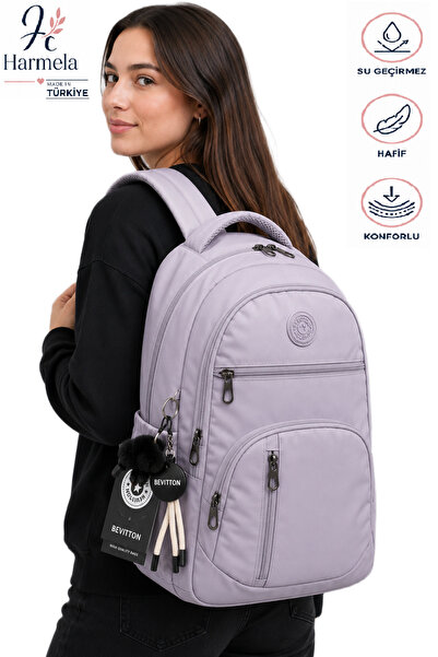 Harmela 1710 Water Resistant School Backpack Unisex Daily School Bag Outdoor ...