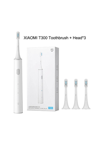 Xiaomi MIJIA T300 and head-3 MIJIA T300 Electric Toothbrush IPX7 Waterproof S...