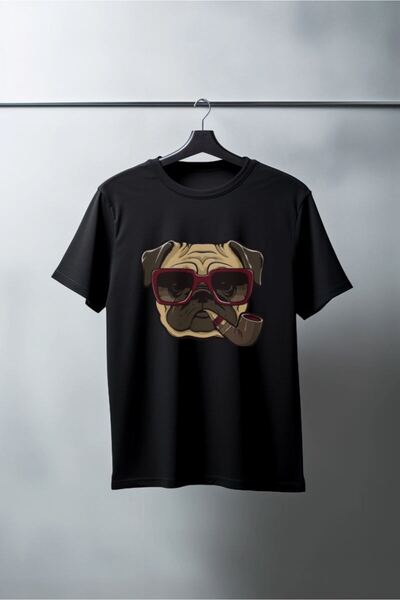 Generic Brand Unisex Oversize 24/1 Combed Cotton Dtf Printed T-Shirt - Dtf184...