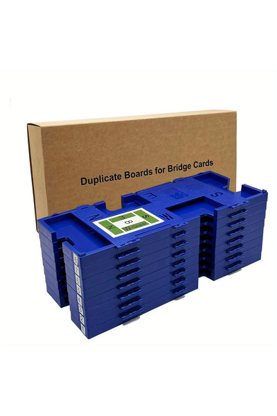 Choice rectangle box Duplicate Boards for Bridge Game 8 PCS- Duplicate Bridge...