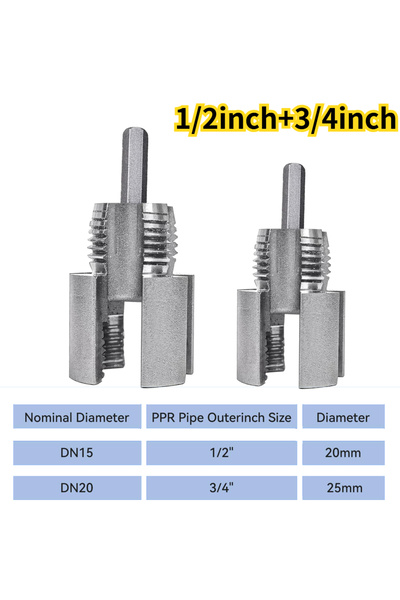 Choice 25mm and 20mm PPR/PVC Water Pipe Threader 20MM/25MM Tapping Tool Inter...