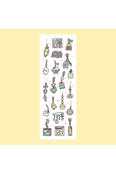 Choice5 A5 1/3Sheets Kawaii Animal Decals Hand Account Diary Scrapbook Sticke...