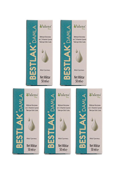 Bestlak Süt Arttırıcı Damla 50 ml (5 ADET)