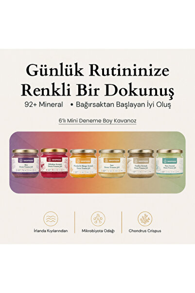SEAMOSS Sea Moss Özel 6 ‘Lı Deneme Kiti
