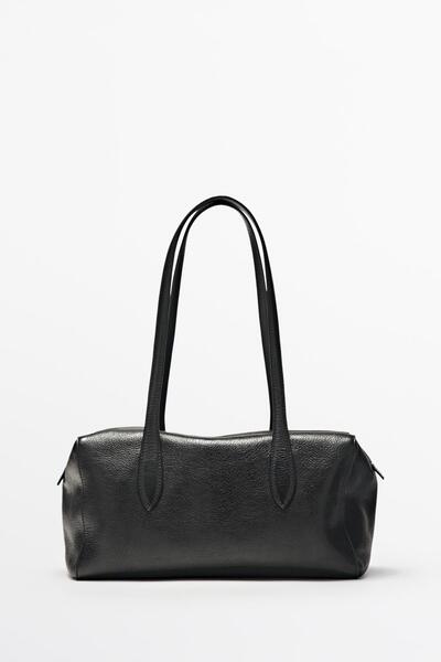 Massimo Dutti Napa deri west çapraz askılı çanta