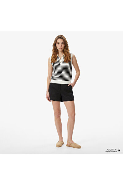 Nautica Kadın Siyah Regular Fit Şort