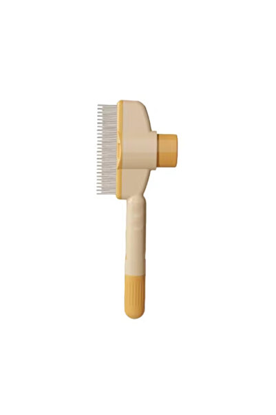 Choice Yellow Dual-Purpose Comb for Cats Floating Teeth Hair Remover Brush wi...