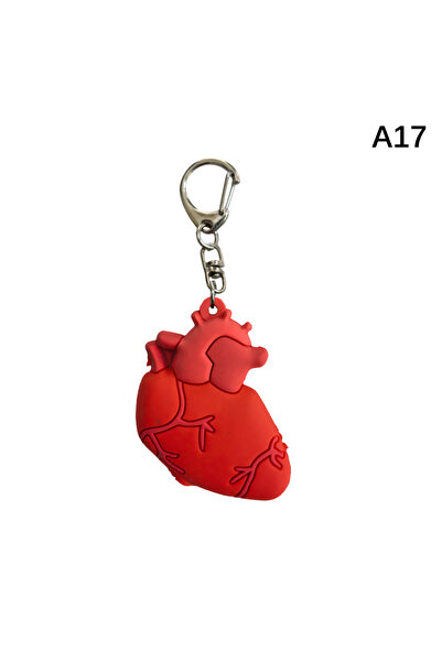 Choice B17 1PCS PVC Ampoule Bottle Opener Keychain Syringe-Shaped Cutter Nurs...