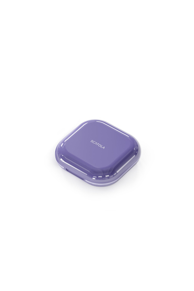 Choice Purple Retainer Case Portable Mouth Guard Case Night Denture Holder wi...