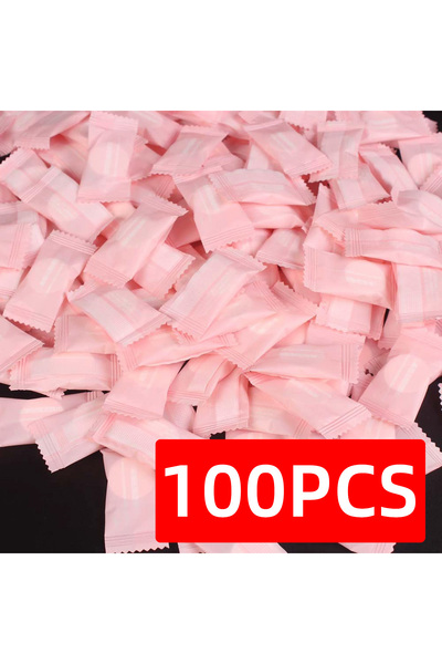 Choice 100pcs Compressed Towel Disposable Portable Face Towel Cotton Coin Tis...