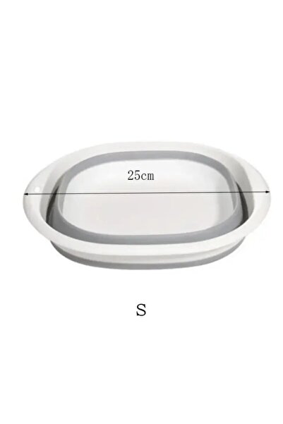 choice2 S 1pc Collapsible Foot Bath Basin For Soaking Feet Thickened PlasticB...