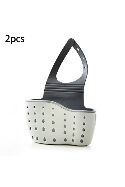 Choice4 Green 2pcs Sink Draining Hanging Basket Adjustable Kitchen Accessorie...
