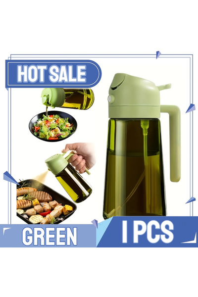 Choice16 Upgraded -1PCS-green Olive Oil Spray Bottle for Oil Bottle Pouring f...