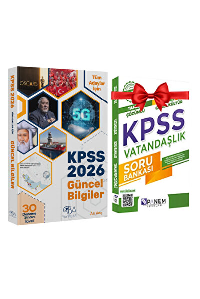 CBA Akademi 2026 KPSS Tüm Adaylar İçin Güncel Bilgiler Konu Anlatımı (30 Dene...
