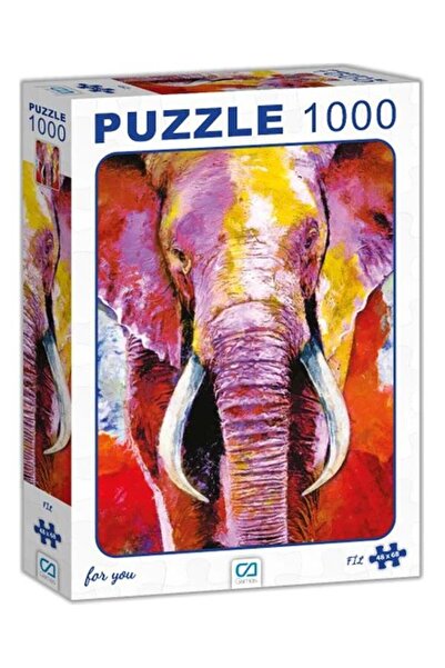 CA Games Elephant 1000 Piece Puzzle