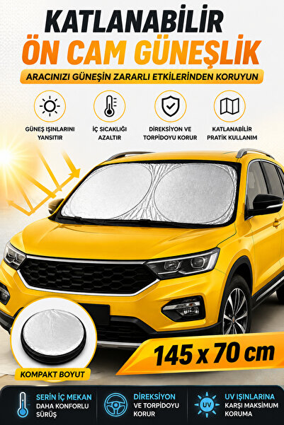 point marketing Αναδιπλούμενο σκίαστρο παρμπρίζ αυτοκινήτου Εσωτερικό σκίαστρ...