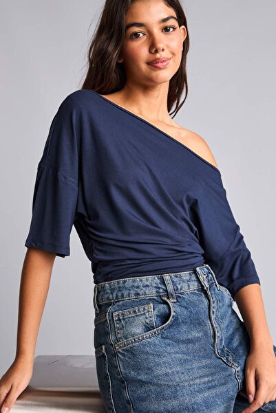 DeFacto Loose Fit Short-Sleeved T-Shirt H7189Ax26Sm