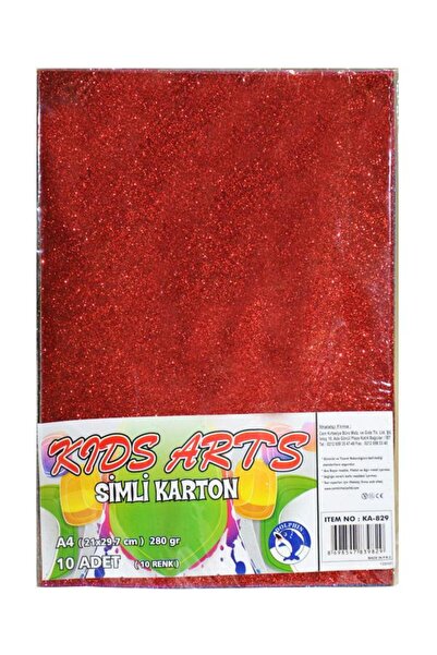 Kids Arts Simli Karton A4 10lu