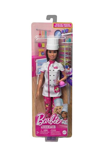 Barbie Kariyer Bebeği Pasta Şefi HKT67