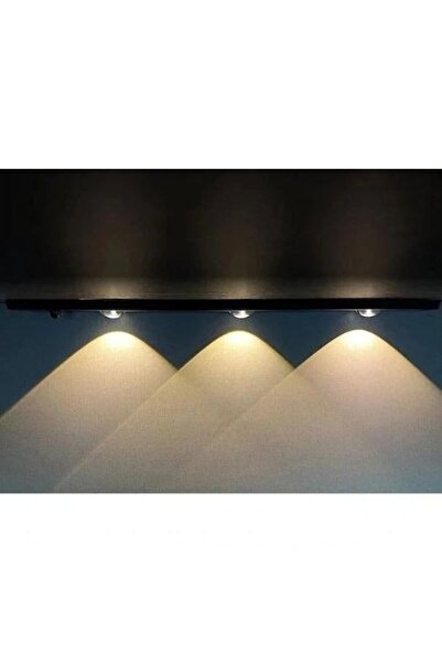 Neo Vista Slim Led Kabin Armatürü Hareket Sensörlü Dekoratif Gece Lambası Usb...