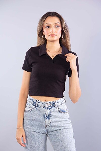 Mckanzie 25703 Compact Polo Collar T-Shirt