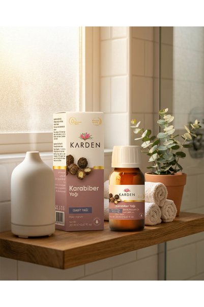 Karden Black Pepper Oil 20 ml - 100% Pure Natural Spice Essence