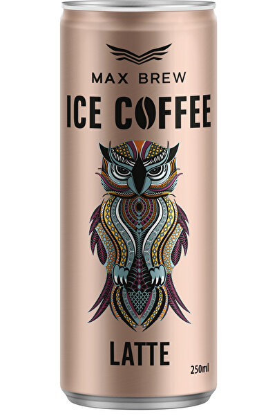 Max Brew Soğuk Kahve Latte 250 ml 12 Adet