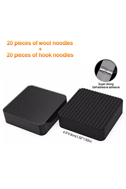 Choice1 20 packs SEAMETAL Car Foot Mats Fixed Stickers Self Adhesive Fastener...