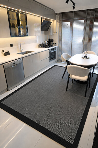 SANRUGS Home & Living SIENA Sisal Dokuma, Kaymaz Taban ve Yıkanabilir, Tozuma...