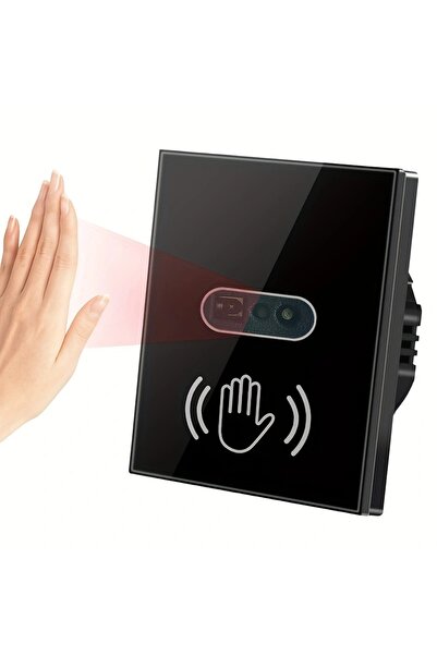 Choice1 EU BLACK EU Infrared Wall Smart Light Switch No Need Touch IR Sensor ...