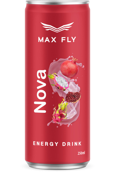 MAX FLY Nova Enerji 250 ml 12 Adet