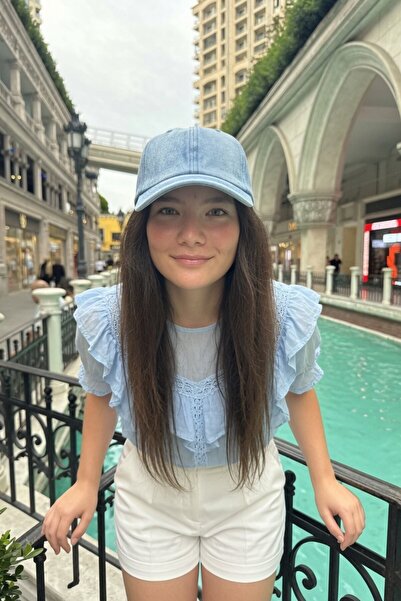 Mollycrush Luxury Classic Denim Hat Outdoor Camping Travel |   Blue Unisex De...