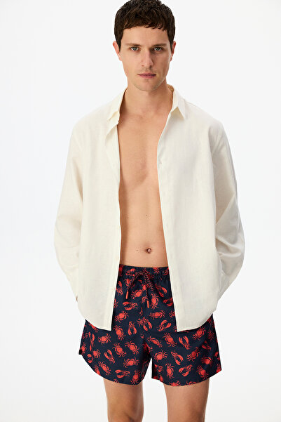 Penti Men's Mercan Deep Octopus Shorts