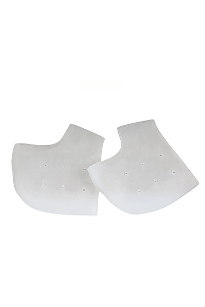 Choice WHITE 2PCS Heel Cushion Gel Heel Protector for Plantar Fasciitis Achil...