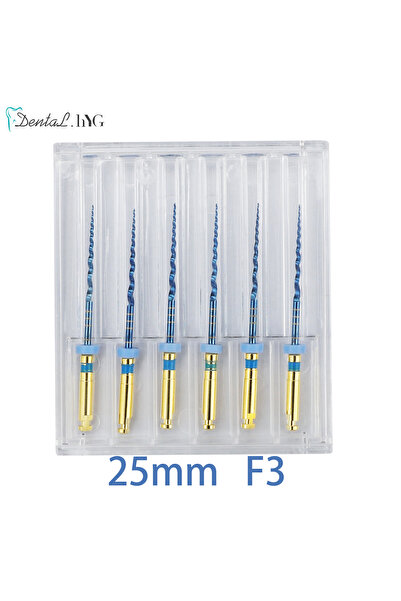 Choice3 25mm F3 HARBOR Dental SX-F3 Blue Files Nitinol Rotary Universal Engin...