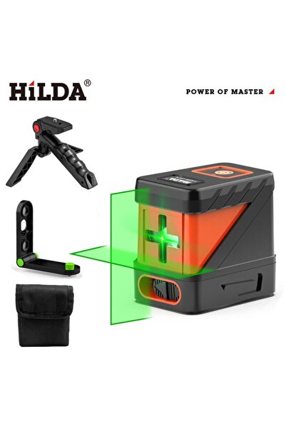 Choice1 HILDA LS218 HILDA 2 Lines Cross Line Laser Level Green Beam Self Leve...