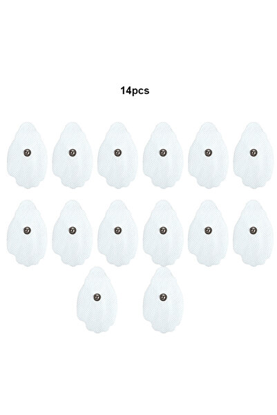 Choice1 14pcs 4.6x7.4cm Self-Adhesive Electrode Pad Gel TENS Electric Muscle ...