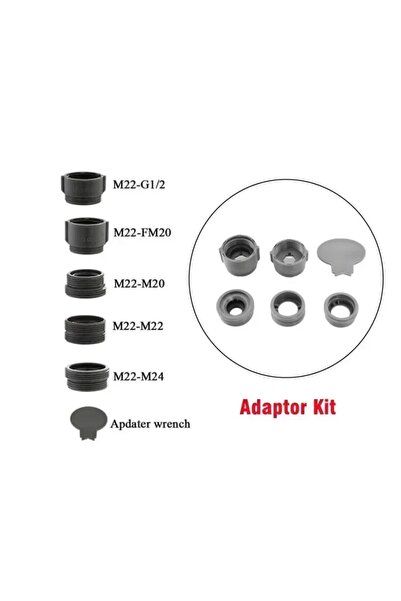 choice2 Adaptor Kit 720° Rotation 4 in 1 Waterfall Kitchen Faucet 4-Function ...