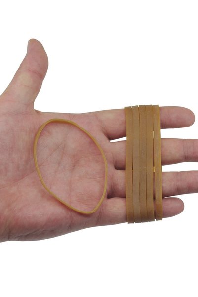 ekoset Wide Rubber Pack Package Package Rubber 100x5mm 500 Pieces