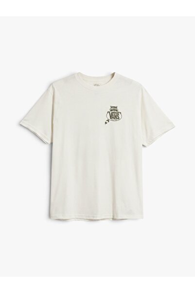 Vans Trashy SS Tee Erkek Beyaz T-Shirt - VN000X1E
