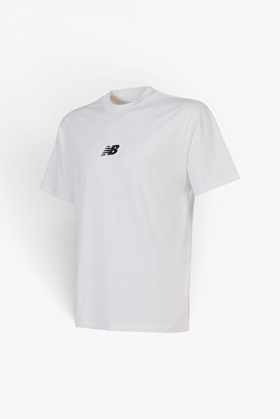 New Balance Tricou pentru bărbați NB Lifestyle, alb - MNT1642
