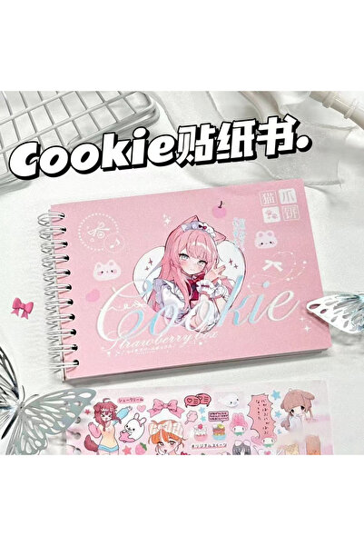 Choice material book New Cookie Character Japanese High-looking Ins Style Sim...