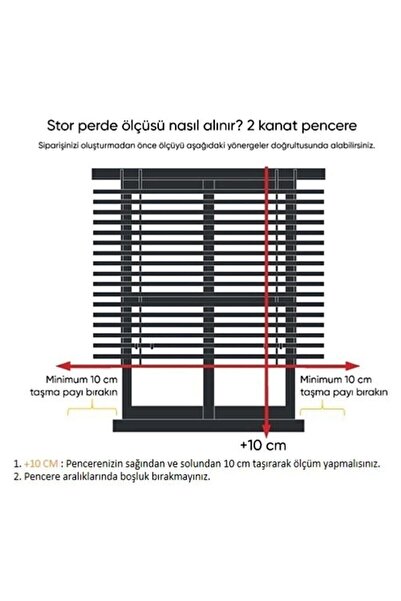 İREMKARAHOME Geniş Plise Ekru Dilimli Zebra Perde