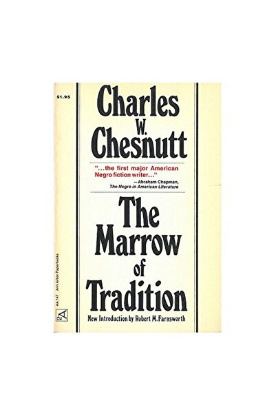 University Of Michigan Press The Marrow of Tradition