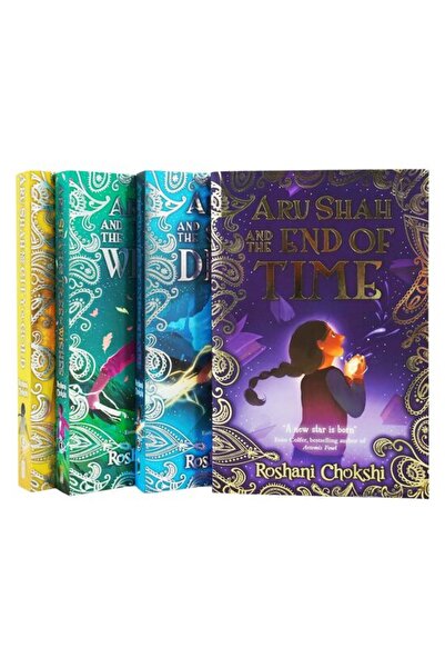 Scholastic Roshani Chokshi 4 Books Collection Set (Aru Shah and the End ...