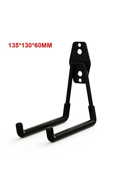Choice Black Medium U 5 Size Heavy Duty Metal Hook Garage Organizer Wall Moun...
