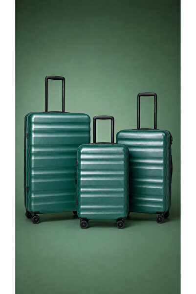 Miles and Miles Luggage Set Miles & Miles 3Pcs 20/24/28 Inch |   Tsa Lock & E...